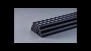 20Pcs Black Hot Melt Glue Stick 7x190mm High Adhesive Hot Melt Glue Rod for Electric Glue Gun