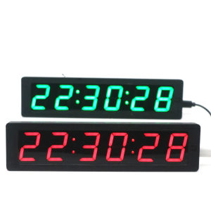 GPS Clock W Second Satellite Timing 1.2Inch Electronic Clock Digital Time Night Light Display Alarm Clock Temperature Type-C USB