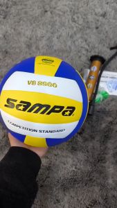 Bóng Chuyền SAMPA VB-8900 Da PU Nhật Tổng Hợp Cao Cấp (Tặng kim+lưới+bơm mini)
