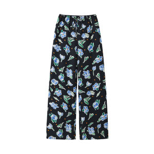 URLAZH | Vintage Comfortable Loose Soft Straight Leg Wide Trousers