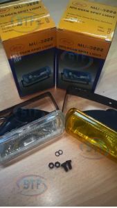 MU-3000 Car Universal Fog Lamp Spot Light Sportlight Fog Light Halogen Car Van Truck Jeep 4X4 Lighting Accessories- 1 PC