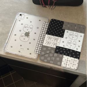 Ốp iPad Hình Chữ Y Little Flower Rabbit Dành Cho Pro 11/12.9 Inch 2025 Air7 Thế Hệ 10/11 M4 M5 - Vỏ Bảo Vệ Với Họa Tiết Thời Trang Chất Liệu PU