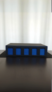 【Morgan Games】[Ready Stock] Premium PU Leather 5-Drawer Card Storage Case | TCG Organizer Box