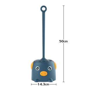 แปรงขัดชักโครก Toilet brush แปรงล้างห้องน้ำ แปรงขัดห้องน้ำ ไม้ขัดห้องน้ำ ที่ขัดห้องน้ำ แปรงขัดส้วม ที่ขัดส้วม พร้อมที่เก็บ รูปหมู มี 2แบบ