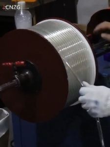 สายเติมลม15เมตร แบบขดสปริง สายปั๊มลมสปริง พร้อมหัวคอปเปอร์ สายลม ปั๊มลมหนา PU HOSE