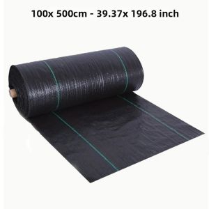 Vải Phủ Chống Cỏ Dại PE Dệt Bền Chắc Thấm Nước Dùng Cho Nhà Kính Chống Cỏ Phủ Nông Nghiệp Dùng Cho Làm Vườn