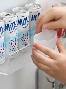 BOSSLU 2pcs Rak Penyimpanan Gantung Mini Kulkas Kotak Tambahan Penyimpanan P0K97