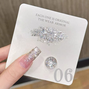 SHAKA 10ML 9-Color White Nails Star Series Glitter Gel Nail Polish 2025 Flash Platinum Sequins Nails Brown Nails For Christmas