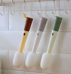 แปรงล้างขวด ฟองน้ำ แปรงฟองน้ำทำความสะอาด แปรงล้างแก้ว แปรงฟองน้ำล้างขวด สําหรับทําความสะอาดถ้วยแก้ว