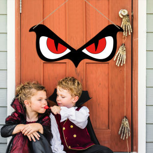 Đèn LED Mắt Cú Gỗ Phát Sáng Trang Trí Halloween Có Thể Gấp Gọn Treo Được Sử Dụng Nguồn USB Dành Cho Nhà Ma Sân Vườn Tiệc Tùng Nhiều Màu Sắc