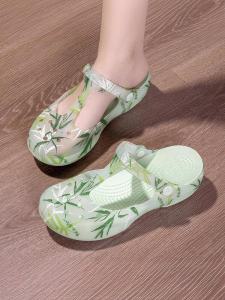 Giày Đế Xuồng Đế Mềm Chống Trượt Mùa Hè Cho Nữ VEBLEN Giày Đi Biển Đế Cao Su EVA Giày Đế Xuồng Đế Phẳng Thoáng Khí