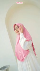 ILAYA Hijab BY Monia | JIlbab Instan anak dan dewasa bahan Jersey korea | JIlbab sekolah anak sd smp sma