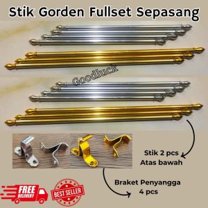 Batang Gorden Kupu kupu/Stik gorden minimalis/Batang gorden fullset/batang Gorden Lengkap/Stik gorden Promo