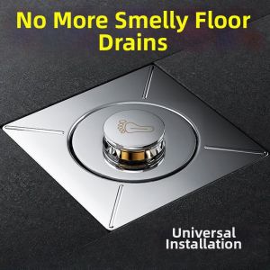TANGJIXIONG | Anti Insect Odor Blocking Water Prevention Stainless Steel Floor Drain