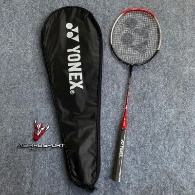 Raket Badminton Bulutangkis Yonex Pemula Logo PBSI Sedia Pilihan Tas Dan Handgrip Fullset Siap Pakai