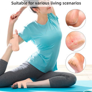 1 Pair Heel Protectors Silicone with Arch Support Gel Heel Pads Cushion for Blister Prevention Achilles Tendinitis Heal Dry
