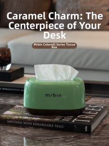 MR.Bin | Creative Luxury Tissue Box With Spring Wall-mountable