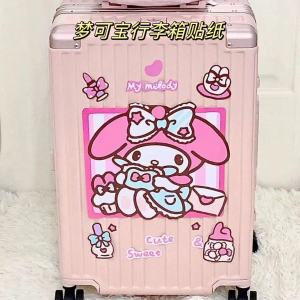 สติ๊กเกอร์ตกแต่งกระเป๋าเดินทางแบบน่ารักและน่าตื่นตาตื่นใจสำหรับเด็กผู้หญิงและเด็กผู้ชาย ติดได้ทุกที่ ทนทานต่อการเปียก