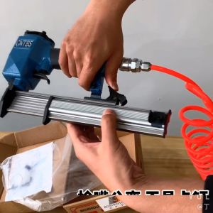 ปืนยิ่งตะปูลม 38/18 มม เครื่องยิ่งตะปูลม ขา เดี่ยว ST38/F30 ปืนลมยิ่งตะปู แม็กลม ไว้สำหรับ ยิ่งคอนกรีต ไม้แข็ง เหล็ก 1600/700 เล็บ