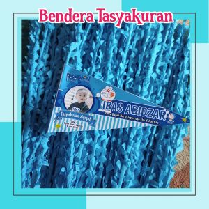 Bendera aqiqah tasyakuran  100pc