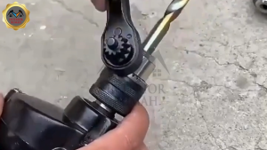 Kunci Kepala Bor 2 in 1 Universal Fit Drill Chuck Key Kunci Kepala Pembuka Mata Kepala Bor