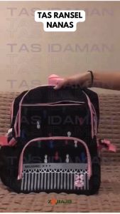 Tas Ransel Nanas Tas Rangsel Backpack Punggung Anak Sekolah TK SD SMP SMA Wanita Perempuan Korea T30