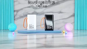 [In Stock]30000mAh Power Bank 66W Super Fast Charging Mini PowerBank Digital Display Portable Large Capacity 充电宝