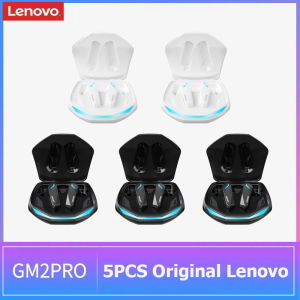 Lenovo | 5PCS Original Lenovo GM2 Pro TWS Wireless Headphones Sliding Cover Gaming Earphone Bluetooth 5.3 Sport Earbuds Music Headsets
