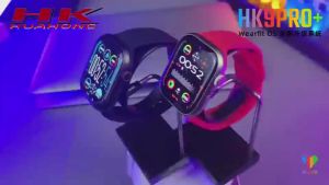 4GB ROM Smartwatch HK9 PRO with AMOLED Display, ChatGPT AI Dial, Free Strap - Android & iOS Compatible