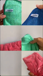 Khăn Lau Microfiber 30x35 – Lau Xe Chuyên Dụng Siêu Thấm Không Xơ – Homeinno