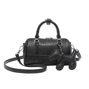 MY&FSNH | Summer Womens Soft Leather Crossbody Shoulder Boston Pillow Bag