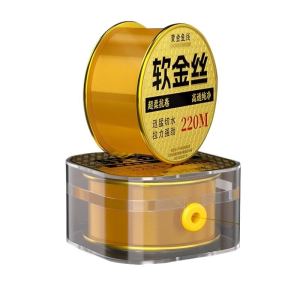 High-End Soft Gold Thread Fishing Line Carbon Fluorine Line Sub-Line Wear-resistant Sea Rod Lure Casting Rod Nylon Line