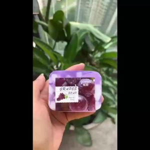 Grape Jelly Soap Deeply Cleanses Bathes the Whole Body Moisturizes and Nourishes the Skin