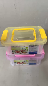 Hộp Nhựa Có Quai Duy Tân 1500ml / 3700ml / 7200ml - Hộp Đựng Thực Phẩm Đựng Vật Dụng Cá Nhân Tiện Lợi