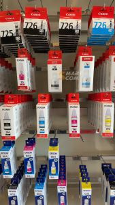 หมึกเติมแท้ Canon GI-790 BK/C/M/Y 1 ชุด สําหรับ Canon รุ่น G1000/1010/2000/2010/3000/3010 Series