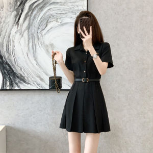 High Quality Stylish Versatile Petite Black Dress