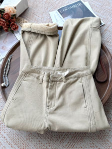 MANMI | Fleece Insulated Wide Leg Trousers