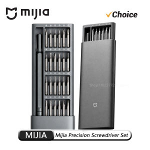 New Mijia Daily Use Screwdriver Kit 24 Precision Magnetic Bits Alluminum Box DIY Screw Driver Set for Xiomi MI Home ﻿