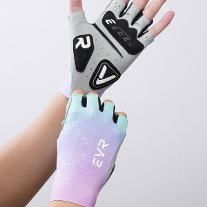 Găng tay đạp xe EVR nửa ngón chống sốc thoáng khí cho nam nữ