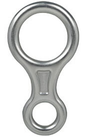 XINDA 8-shape Rigging Descender Rock Climbing Carabine Aluminum Figure Belay Device Abseiling 35KN Eight Ring Downhill Equipment