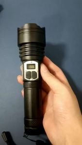 [Clearance Sale] High Power Flashlight with Hand Rope USB Rechargeable Power Bank Function LED Lantern for Camping HuntingFish
