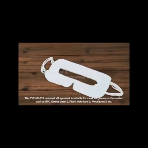 50PCS VR Eye Mask Black/White Universal Disposable VR Eye Mask Cover Breathable Sweat Band