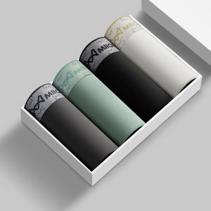 MiiOW | Quần lót nam Catman Cotton nguyên chất thoáng khí kháng khuẩn cạp vừa quần lót nam mùa thu 2024 quần lót nam chất liệu cotton