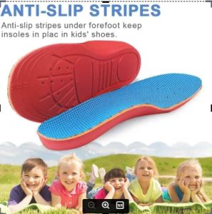 1 pair of childrens arch support insoles arch support insoles for overpronation children toddlers flat feet plantar fasciitis