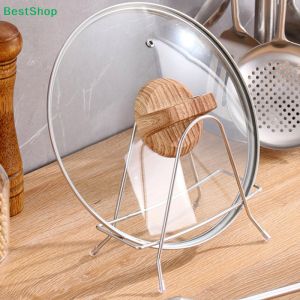 ★Rack Shelf Stand Multi Layer Space Saving Rustproof Cutting Board Practical Kitchen Organizer Pot Lid Holder Iron Art Home