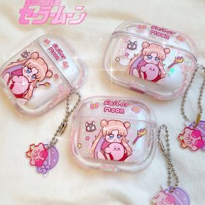 CrashStar Ốp AirPods Hoạt Hình Cát Chảy Dễ Thương Cho AirPods 1 2 3 AirPods Pro 4 InPods 12 I12 Tai Nghe Bluetooth Không Dây Ốp Silicon Trong Suốt Vỏ Bảo Vệ Chống Sốc Bán Chạy Nhất