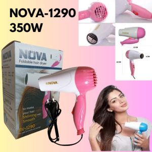 NOVA-1290 / HAIRDRYER LIPAT MINI NOVA/ HAIR DRYER LIPAT MINI PORTEBEL/ PENGERING RAMBUT MINI