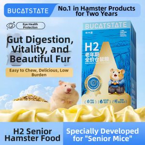 BUCATSTATE | Thức Ăn Dạng Khô Đông Lạnh Dễ Nhai Cho Hamster Già Làm Đẹp Lông