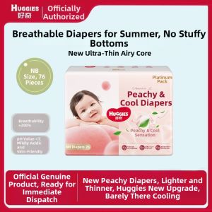 Huggies | Ultra-thin Breathable Newborn Diapers NB 76 pieces