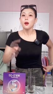 SO-DRINK โซ-ดริ้ง ผงชาพืช ชาลดบวม ขับโซเดียม ปรับสมดุลร่างกาย ผงชาพืชของกุ๊บกิ๊บ 1 กล่อง 10 ซอง